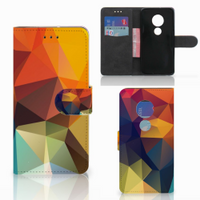 Motorola Moto G7 Play Book Case Polygon Color - thumbnail