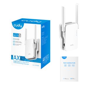 cudy WiFi-versterker RE1800 RE1800 1800 MBit/s Mesh-compatible