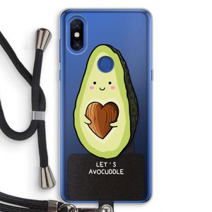 Avocuddle: Xiaomi Mi Mix 3 Transparant Hoesje met koord