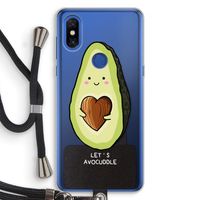 Avocuddle: Xiaomi Mi Mix 3 Transparant Hoesje met koord
