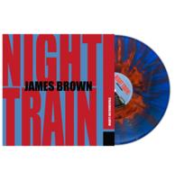 James Brown - Night Train! (Mighty Instrumentals) (Blauw/Rood Splatter Vinyl) LP