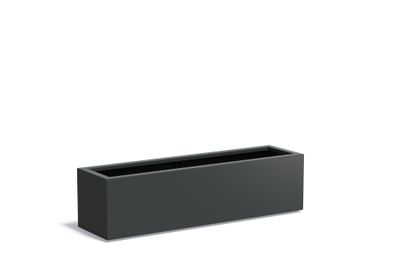Aluminium plantenbak CARREZ 150x40x40cm.