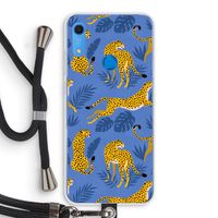 Luipaard: Huawei Y6s Transparant Hoesje met koord