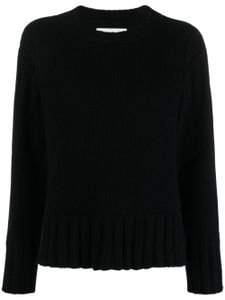 Jil Sander ribbed cashmere jumper - Noir