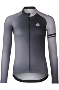 AGU Gradient Fietsshirt Lange Mouwen Essential Dames - Zwart - XXL