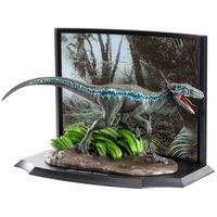 Noble Collection Jurassic World: Velociraptor Blue Diorama decoratie - thumbnail