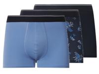esmara Men Set van 3 heren boxers (Donkerblauw/blauw, L) - thumbnail