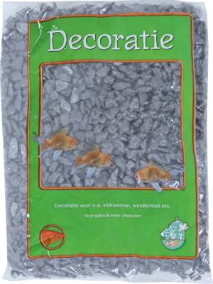 Kg. glitter gravel grijs - Gebr de boon