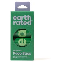 Earth Rated Hondenpoepzakjes Lavendel 8 rol