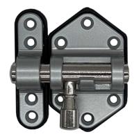 Veiligheidsslot EDM 85528 Zilverkleurig 30 mm Metaal 40 mm 50 mm