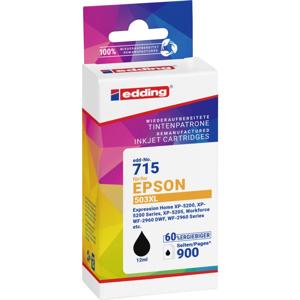 Edding Inktcartridge vervangt Epson 503XL, T09R1 Compatibel Zwart EDD-715 18-715