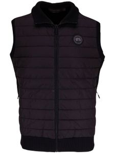 Canada Goose gilet matelassée à patch logo - Noir