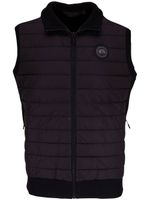 Canada Goose gilet matelassée à patch logo - Noir - thumbnail