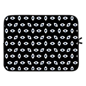 Eyes pattern: Laptop sleeve 15 inch