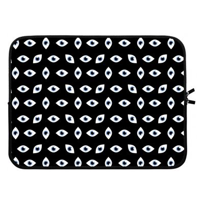 Eyes pattern: Laptop sleeve 15 inch