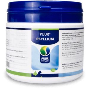 Puur Psyllium (darmen) voor hond en kat 150 g