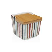 Zoutvaatje met deksel Versa LIGNE Keramisch 8,8 x 8,5 x 8,8 cm