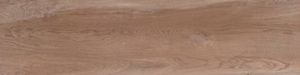 Vloer-/wandtegel houtlook Castelvetro Aequa 120x30cm midden bruin mat gerectificeerd