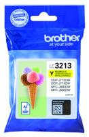 Brother LC3213Y inktcartridge 1 stuk(s) Origineel Hoog (XL) rendement Geel