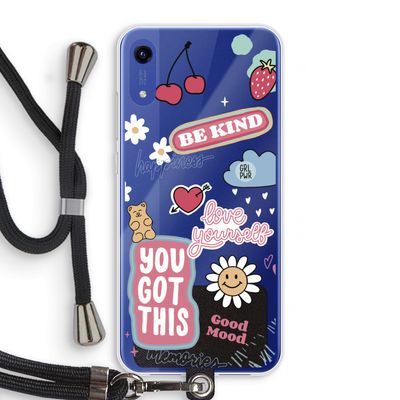 Positivity: Honor Play 8A Transparant Hoesje met koord