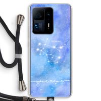 Sterrenbeeld - Licht: Xiaomi Mi Mix 4 Transparant Hoesje met koord