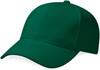 Beechfield CB65 Pro-Style Heavy Brushed Cotton Cap - Forest Green - One Size