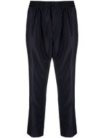 AMI Paris pantalon court en laine vierge - Bleu