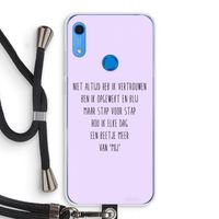 Zelfvertrouwen: Huawei Y6s Transparant Hoesje met koord