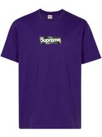 Supreme t-shirt en coton Box Logo - Violet