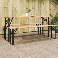 Bier tafelpoot 2 pcs Zwart 39 x 3 x 75 cm Gepoedercoat staal Bier tafelpoot 2 pcs Zwart 39 x 3 x 75 cm Gepoedercoat staal