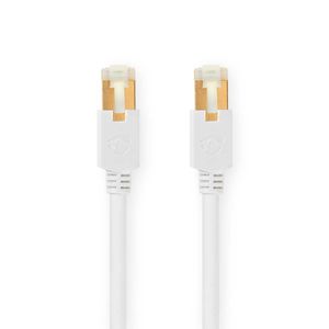 Nedis CAT6-kabel | RJ45 Male naar RJ45 Male | S/FTP | 10 m | Wit | 1 stuks - CCBW85221WT100 CCBW85221WT100