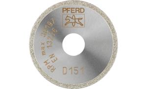 PFERD 68404015 D1A1R 40-1-10 D 151 GAD Diamanten doorslijpschijf Diameter 40 mm Boordiameter 10 mm Duroplast, Glas, Hardmetaal, Schurende materialen, Technisch