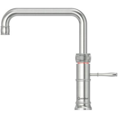 Quooker Classic Fusion Square RVS Kraan Grijs