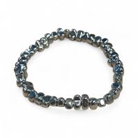Hematiet Kralen Armband Zilverkleurig - Sieraden - Spiritueelboek.nl