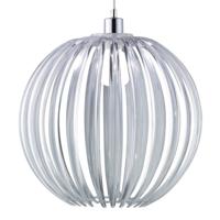 Trio Moderne HanglampTressi 40cm transparant - 304100100