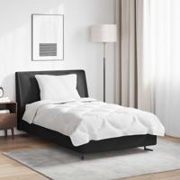 Dekbed Set met kussen 2 pcs Wit Microfibre