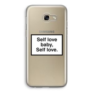 Self love: Samsung Galaxy A5 (2017) Transparant Hoesje
