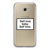 Self love: Samsung Galaxy A5 (2017) Transparant Hoesje