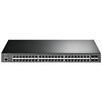 TP-Link Omada SG3452P netwerk-switch Managed L2/L3 Gigabit Ethernet (10/100/1000) Power over Ethernet (PoE) 1U Zwart - thumbnail