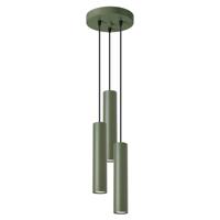 Hanglamp LAGOS 3P olijfgroen