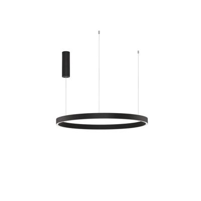 Lyora Zwarte hanglampElowen design Ø 80cm - 9345664