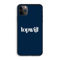 Topwijf Navy: iPhone 11 Pro Biologisch afbreekbaar hoesje