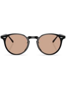 Oliver Peoples lunettes de soleil N.02 à monture ronde - Noir