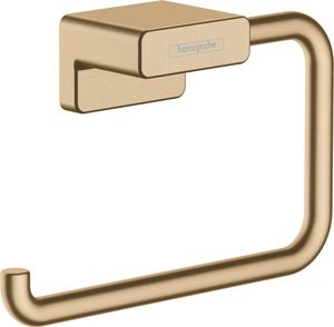 Hansgrohe AddStoris toiletrolhouder zonder klep 14,1x4x9,3cm brushed bronze