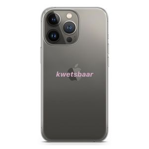 kwetsbaar: iPhone 13 Pro Transparant Hoesje