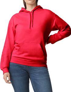 Gildan GSF500 Softstyle® Midweight Sweat Adult Hoodie - Red - S