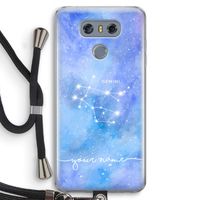 Sterrenbeeld - Licht: LG G6 Transparant Hoesje met koord