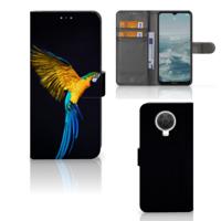 Nokia G10 | G20 | Telefoonhoesje | Met pasjeshouder | Papegaai