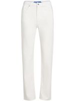 Karl Lagerfeld Jeans jean droit à taille haute - Blanc