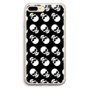 Musketon Skulls: iPhone 7 Plus Transparant Hoesje